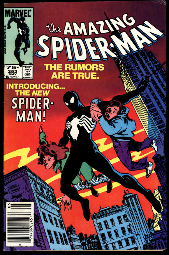 Amazing Spider-Man #252 (FN/VF) 1st app. of Black Suit! C.P.V.
