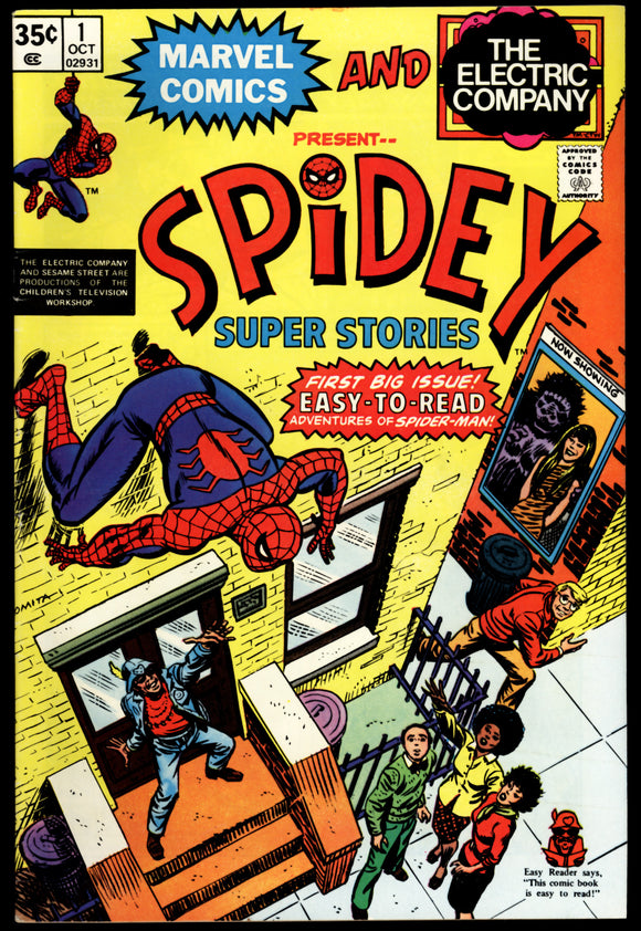 Spidey Super Stories #1 Marvel 1974 (VF-) Origin of Electro!