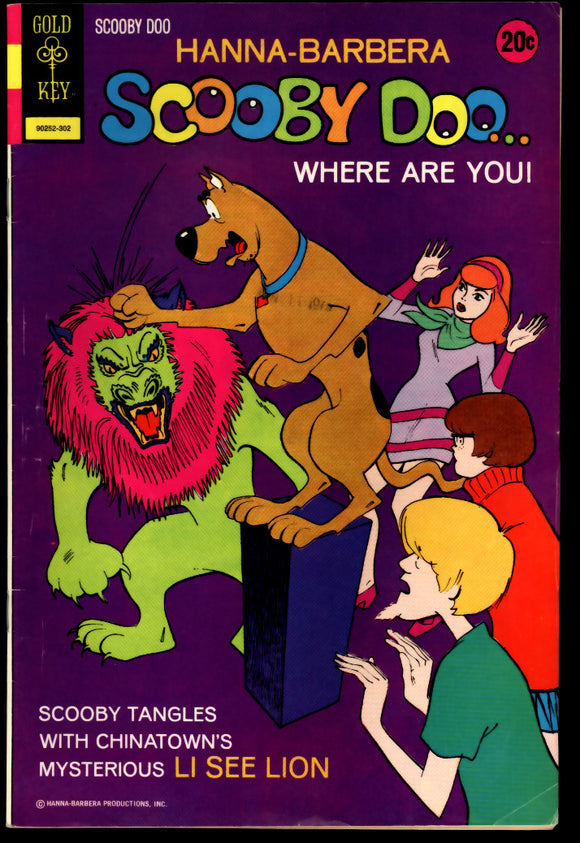 Scooby Doo #16 FN+ (1972) 20 Cent Price Variant Gold Key Comics!
