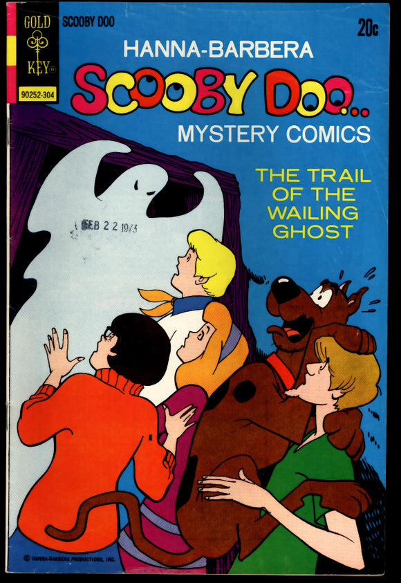 Scooby Doo #17 FN- (1972) 20 Cent Price Variant Gold Key Comics!