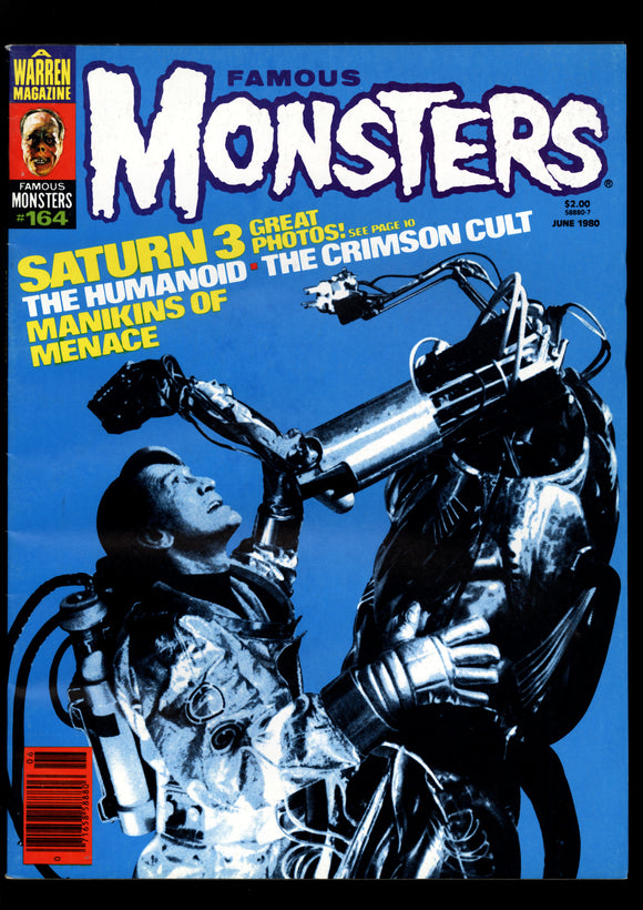 Famous Monsters Of Filmland #164 June 1980 Warren Magazine