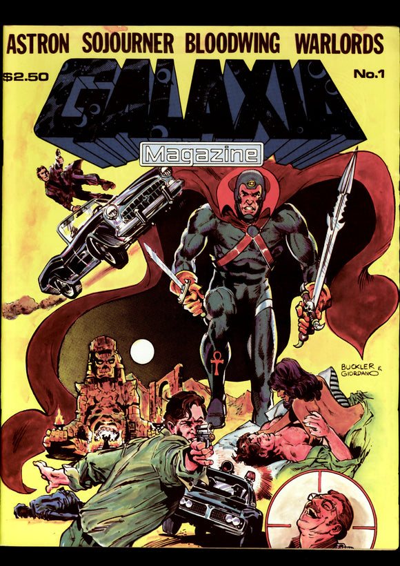Galaxia Magazine #1 June 1981 Astral Comics