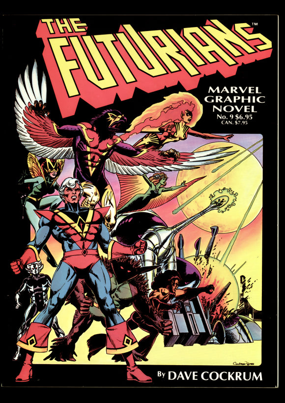 Futurians Marvel Graphic Novel #9 1983 Dave Cockrum