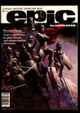 Epic Illustrated Magazine #1 Marvel 1980 Magazine Frank Frazetta Cover