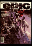 Epic Illustrated Magazine #1 Marvel 1980 Magazine Frank Frazetta Cover