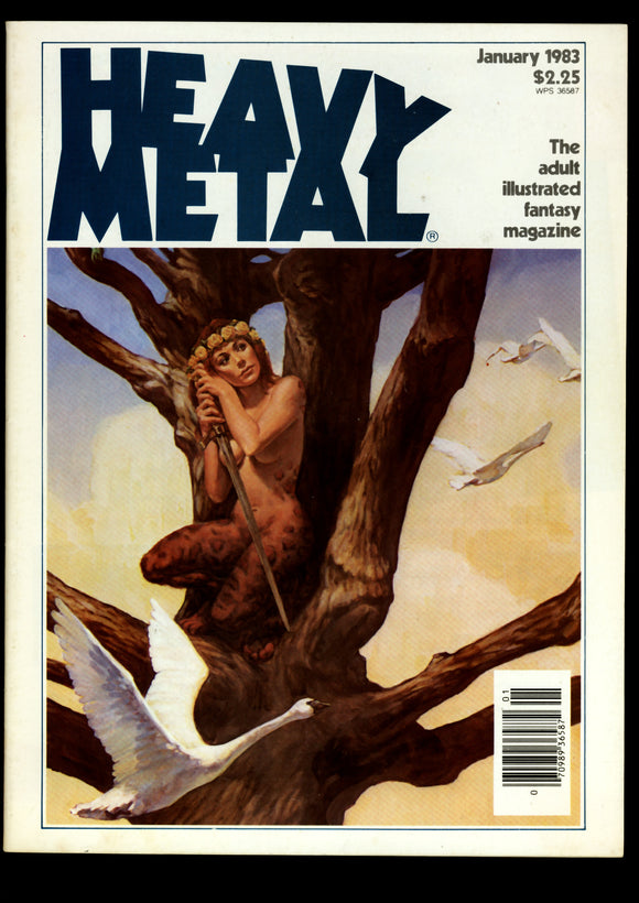 Heavy Metal Vol 6 #10 Jan 1983 Adult Illustrated Magazine