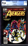 Avengers #230 CGC 9.6 (1983) Canadian Price Variant! Yellowjacket Leaves