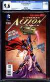 Action Comics #9 CGC 9.6 (2012) Origin & 1st Full App. of Calvin Ellis!
