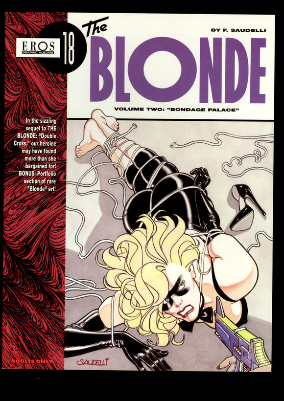 The Blonde Vol 2 Bondage Palace Eros Comix 1995 First Printing TPB