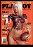 Playboy Magazine Oct 2005 Girls Of The Pac 10 Sara Jean