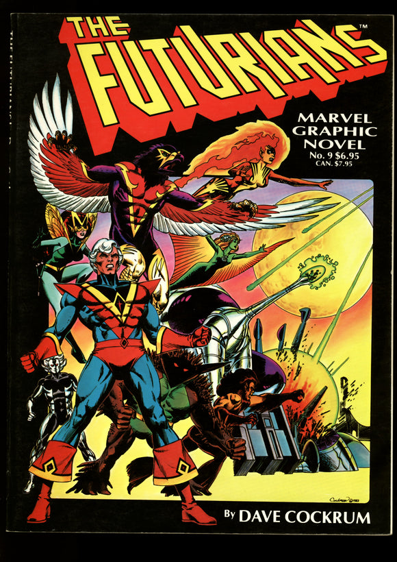 Marvel Graphic Novel #9 1983 The Futurians Dave Cockrum
