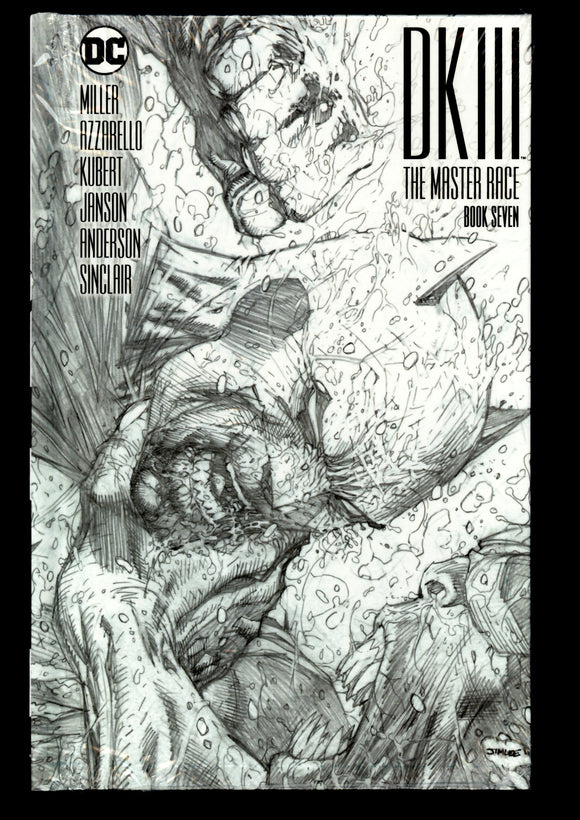 Sealed Dark Knight III The Master Race Book #7 DC Hard Cover