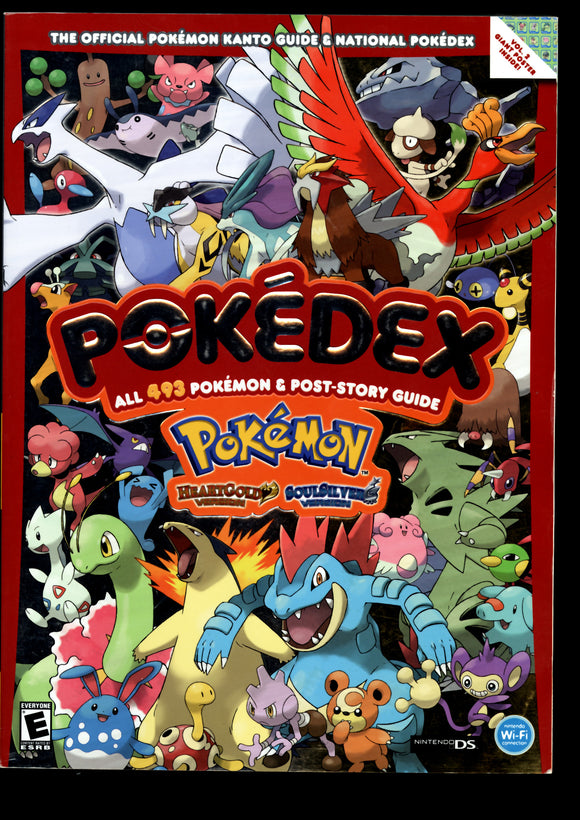 Pokemon Kanto Guide And National Pokedex Heartgold Soulsilver Version
