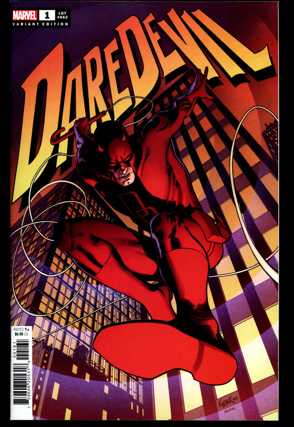 Daredevil #1 Marvel 2023 (NM) 2nd Print 1:25 Aaron Kuder Variant