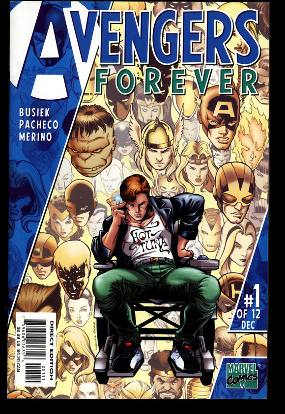 Avengers Forever #1-12 Marvel 1998-1999 (NM) Complete Set