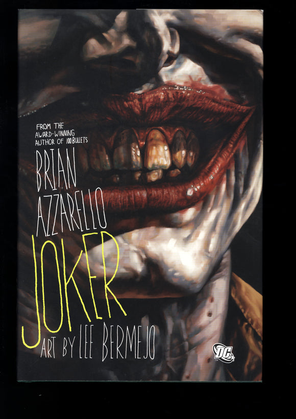 Joker DC Comics 2008 Second Printing Hard Cover