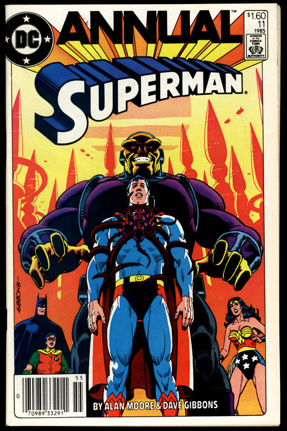 Superman Annual #11 VF/NM (1985) 1st Black Mercy! Hard to find C.P.V.