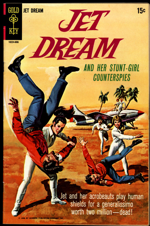 Jet Dream #1 FN/VF (1968) One-Shot Gold Key comic!