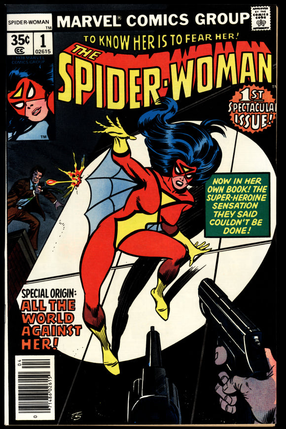 Spider-Woman #1 Marvel 1978 (NM/NM+) New Costume & Origin!