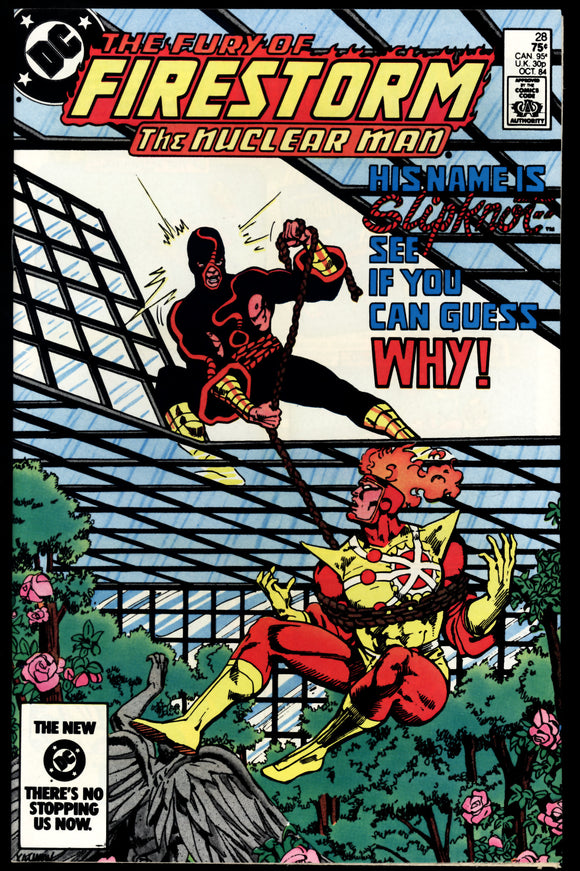 Fury of Firestorm #28 DC 1984 (NM+) 1st app. of Slipknot!