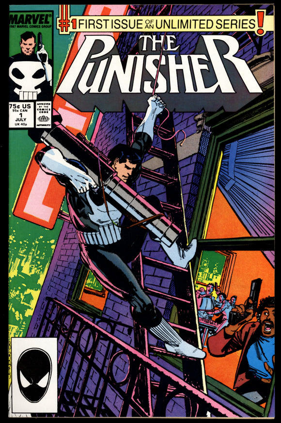 The Punisher #1 Marvel 1987 (VF/NM) 1st Ongoing Series