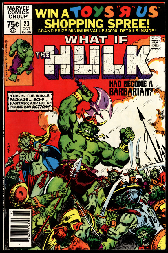 What If #23 Marvel 1980 (FN/VF) 1st App. of Spider-Ma'am NEWSSTAND