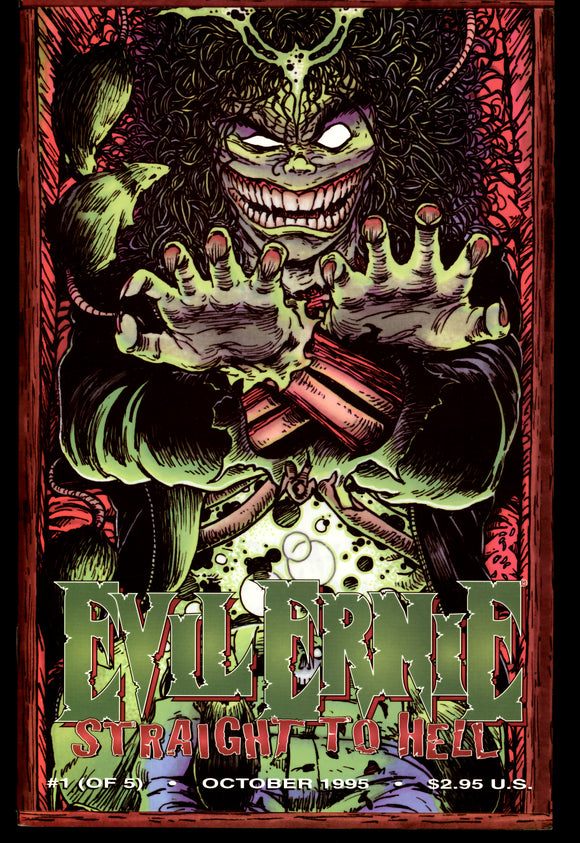 Evil Ernie Straight To Hell #1-5 Chaos! Comics 1995 Complete Set