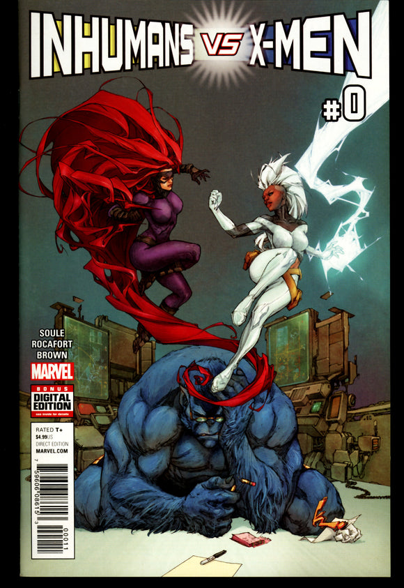 Inhumans Vs X-Men #0-6 Marvel Comics 2017 Complete Set