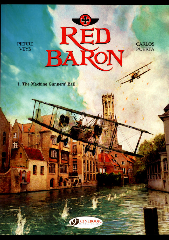Red Baron 1 The Machine Gunners' Ball Cinebook 2014 First Edition TPB