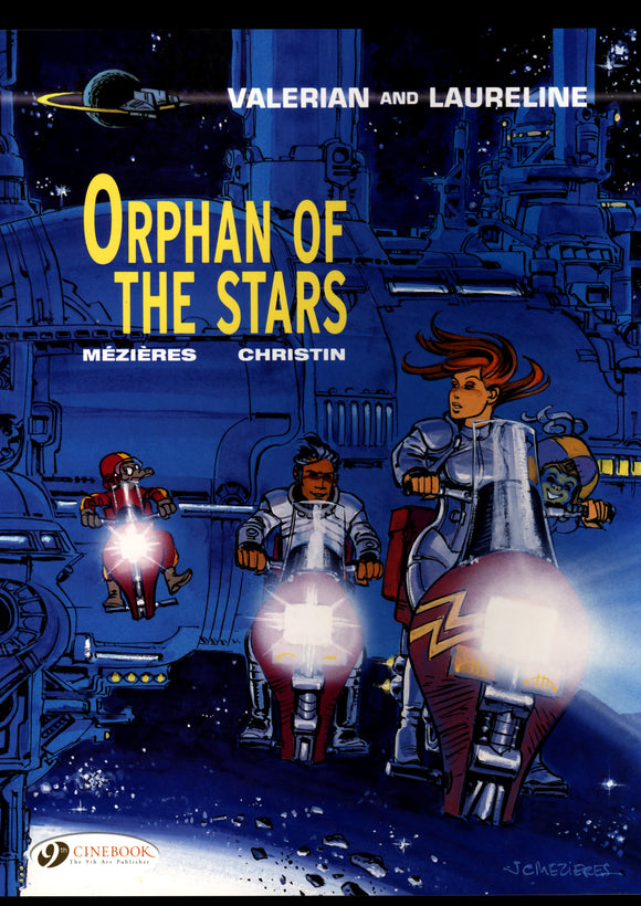 Valerian & Laureline Orphan Of The Stars Cinebook 2017 First Ed TPB