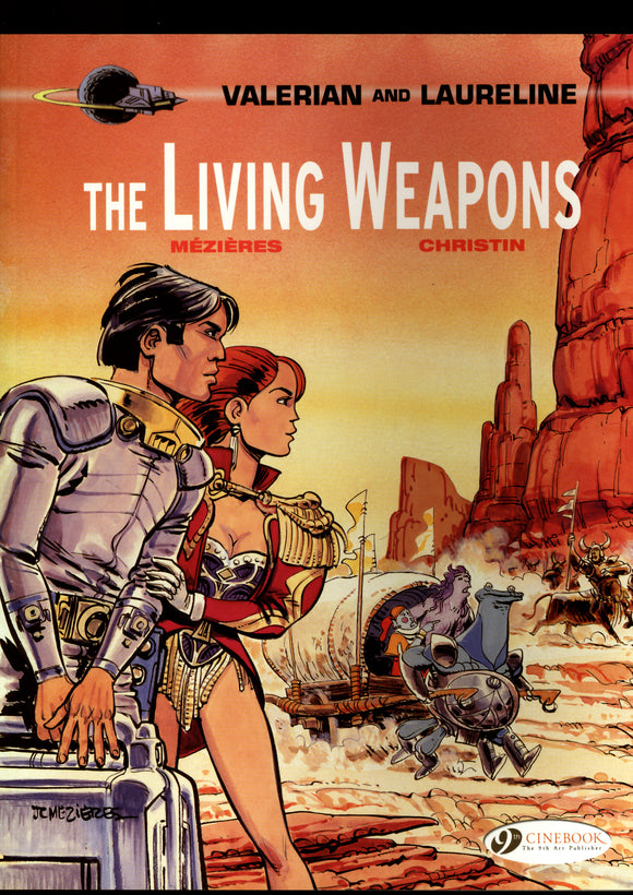 Valerian & Laureline The Living Weapons Cinebook 2016 First Ed TPB