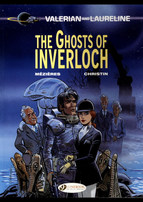 Valerian & Laureline The Ghosts Of Inverloch Cinebook 2016 First Ed TPB