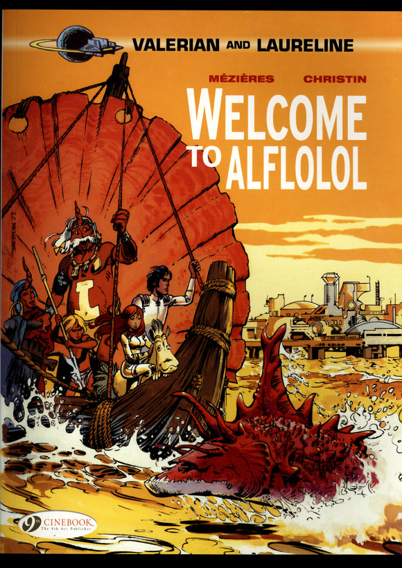 Valerian & Laureline Welcome To Alflolol Cinebook First Edition 2012 TPB