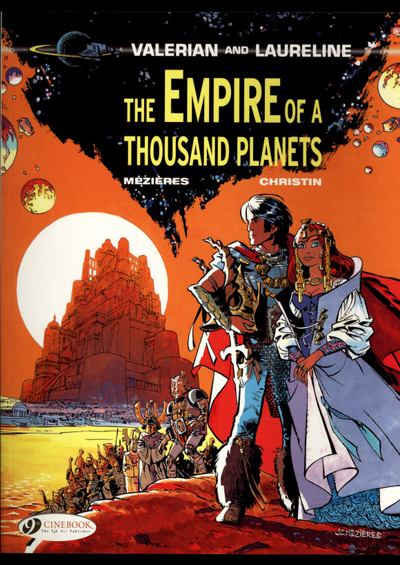 Valerian & Laureline The Empire Of A Thousand Planets Cinebook 1st ED