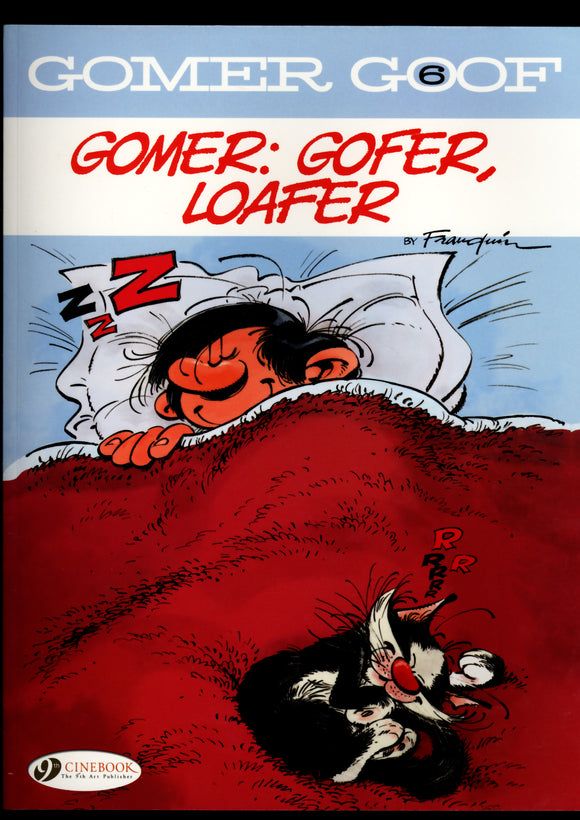 Gomer Gofer Loafer #6 Cinebook 2020 First Edition Trade Paper Back