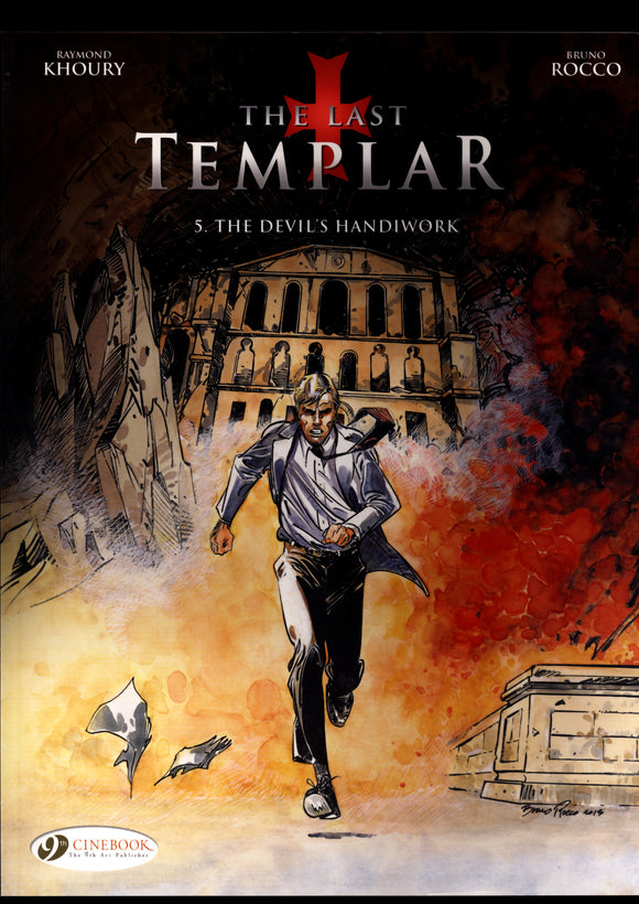 The Last Templar #5 The Devil's Handiwork Cinebook 2018 First Edition TPB
