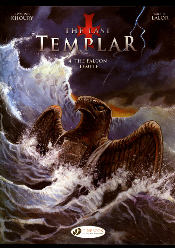 The Last Templar #4 The Falcon Temple Cinebook 2017 First Edition TPB