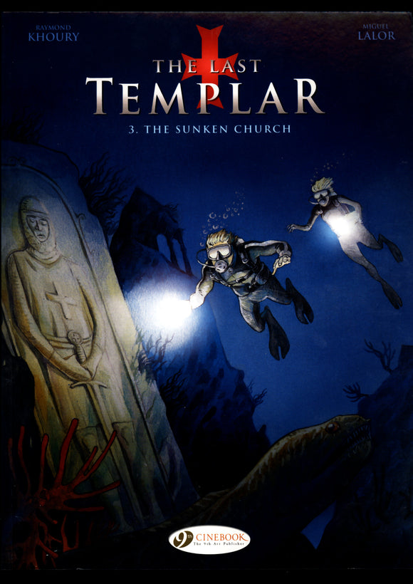 The Last Templar #3 The Sunken Church Cinebook 2017 First Edition TPB