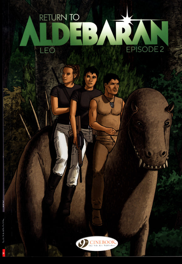 Return To Aldebaran Episode 2 Cinebook 2020 First Edition Trade Paper Back