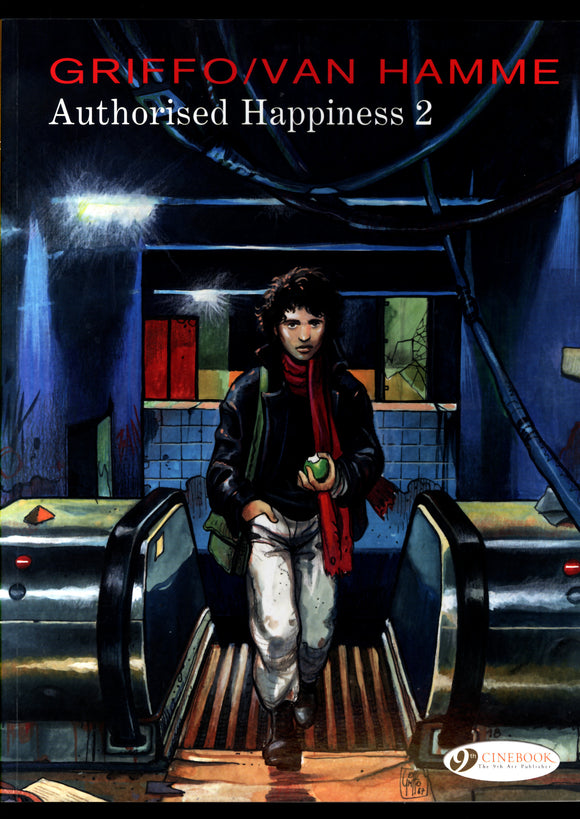 Authorized Happiness Book 2 Cinebook 2020 First Edition Trade Paper Back