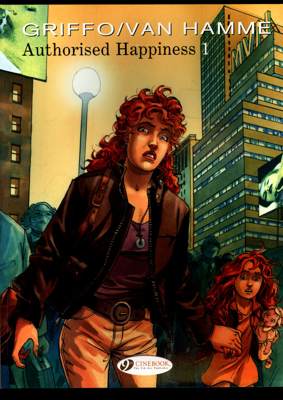 Authorized Happiness Book 1 Cinebook 2020 First Edition Trade Paper Back