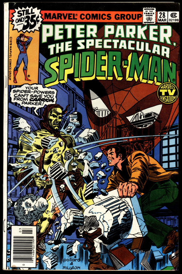 Spectacular Spider-Man #28 Marvel 1979 (FN+) 2nd Frank Miller Daredevil!