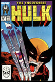Incredible Hulk #340 Marvel 1988 (NM-) Classic McFarlane Wolverine Cover!