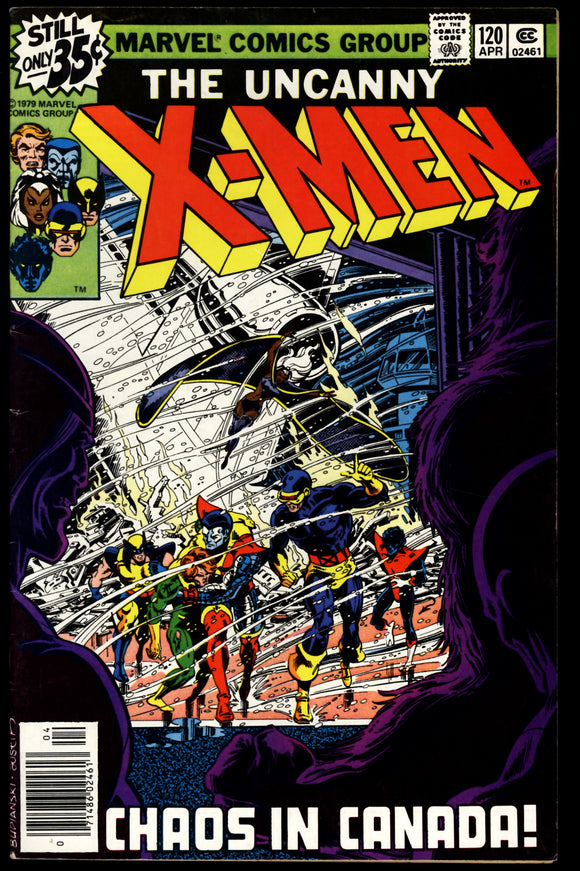 Uncanny X-Men #120 Marvel 1979 (VF-) 1st Alpha Flight in Cameo!