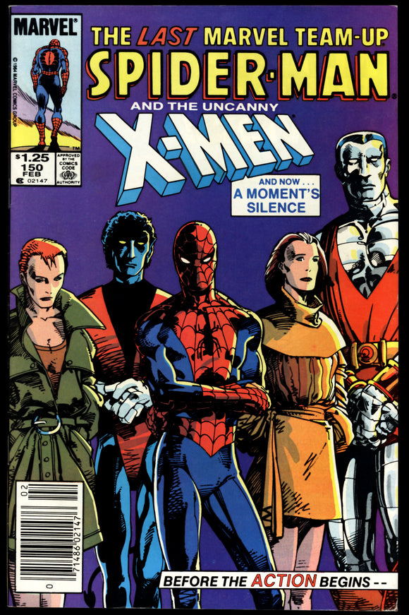 Marvel Team-Up #150 VF-/VF Last Issue! Canadian Price Variant