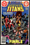 Tales of the Teen Titans Annual #3 VF+ (1984) 2nd Nightwing! C.P.V.