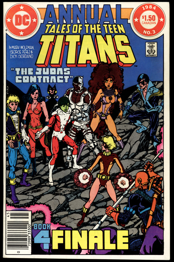 Tales of the Teen Titans Annual #3 VF/NM (1984) 2nd Nightwing! C.P.V.