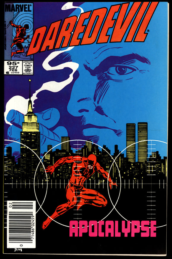 Daredevil #227 Marvel 1986 NM/9.4 Frank Miller! Canadian Price Variant