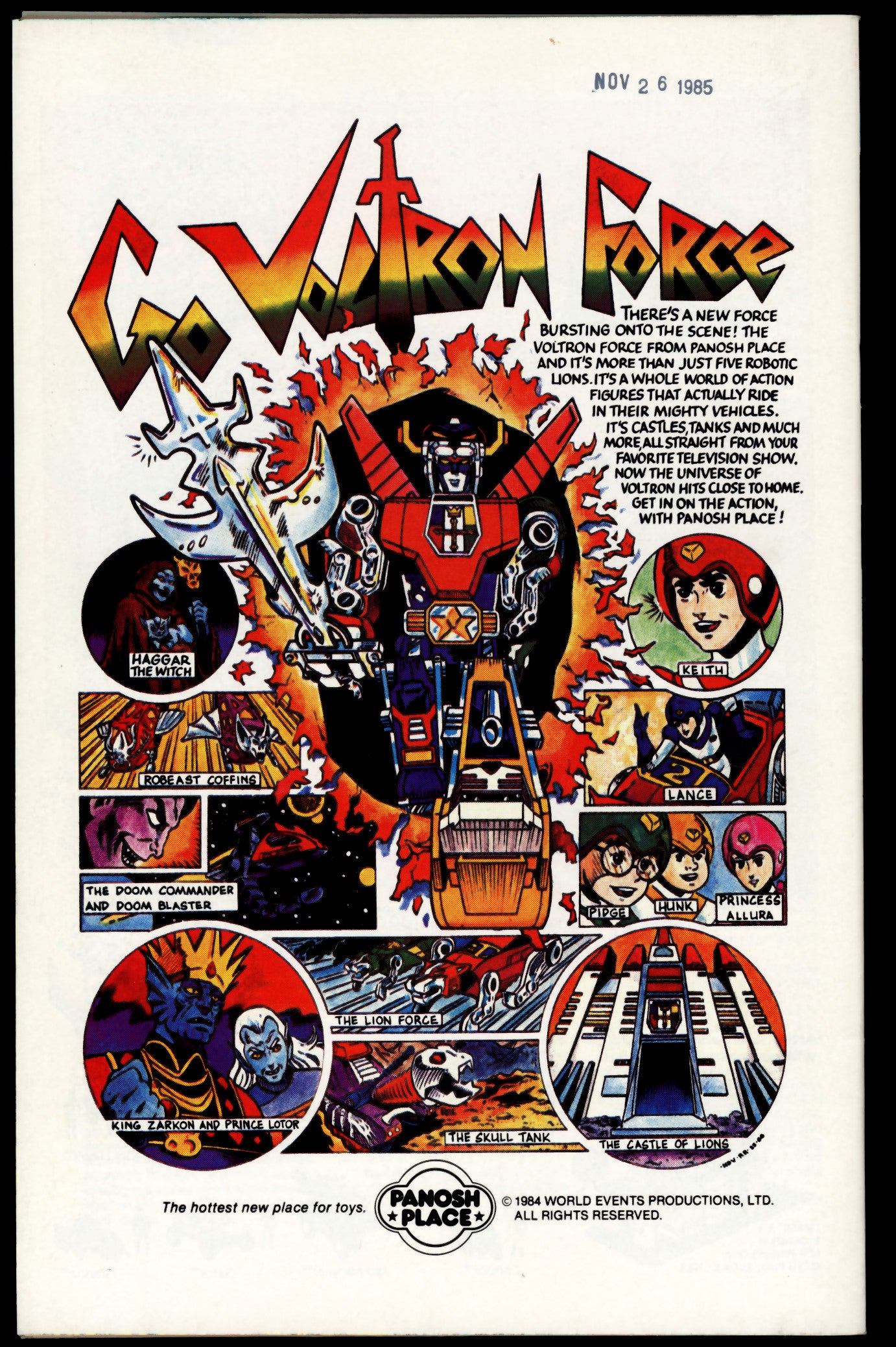 Wonder Woman #329 NM- (1986) Last Issue! RARE Canadian Price