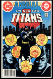 New Teen Titans Annual #2 DC 1983 VF- 1st Vigilante! Canadian CPV